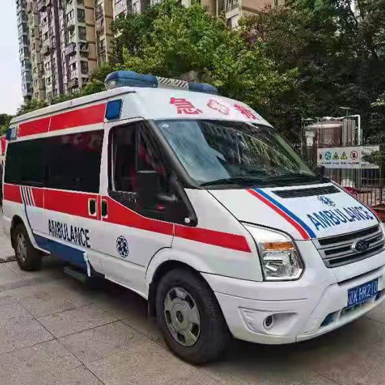 海沧长途救护车护送病人返乡